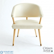 Vera Dining Chair-Milk Leather Global Views кресло