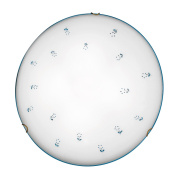 потолочный светильник круглый латунный