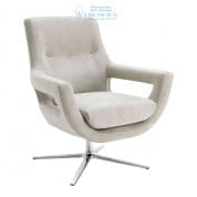 111394 Swivel Chair Flavio pebble grey Eichholtz