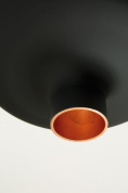 Duetto Icone Одинарный подвес Round, Funnel Black, Copper i-c-0575