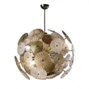 Dandelion chandelier- 16 lights - h 130 cm - gold люстра, Villari