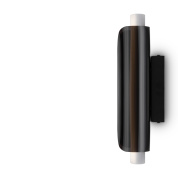 настенный светильник цилиндрический черного цвета