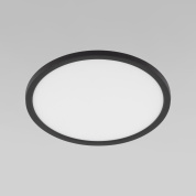 накладной потолочный светильник кольцевой формы с плоским рассеивателем