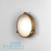 1387003 Malibu Round потолочный светильник для ванной Astro lighting Твердой латуни