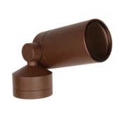 регулируемый прожектор в корпусе цвета кортен