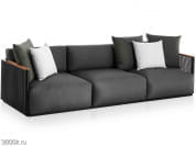 Bosc Садовый диван из ткани и термолакированного алюминия GANDIABLASCO PID549824
