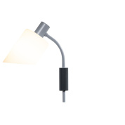 LDB EDW 31 Nemo Lampe de Bureau настенный светильник с направленным плафоном черного цвета