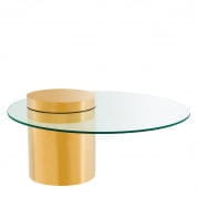 111169 Coffee Table Equilibre gold finish кофейная карта Eichholtz