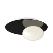 05602NGDHXXBB Elesi luce Bianca AP PL 32 LED дизайнерский светильник круглой формы для стены и потолка чёрный