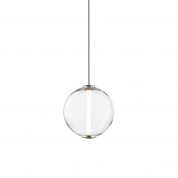 Buoy sphere Bomma подвесной светильник прозрачный и серебро
