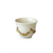 Empire white & gold arabic coffee cup чашка, Villari