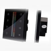 019062 Панель Sens SR-2830C-AC-RF-IN Black Arlight (220V,RGB+CCT,4зоны)
