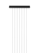 линейное основание для коротких подвесов черного цвета