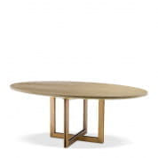 113271 Dining Table Melchior oval Обеденный стол Eichholtz