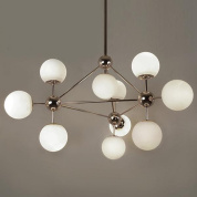 40,514 потолочный светильник на штанге Imperiumloft Modo chandelier white glass