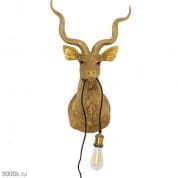 53713 Настенный светильник Animal Goat Gold 45x74см Kare Design
