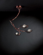 NIDO-S3RA Icone Nido LAMP.PARETE/SOFF.3L RAME BRONZATO Потолочный светильник