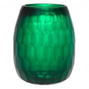 109820 Vase Emeraude green стеклянное украшение Eichholtz