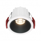 Alfa LED Maytoni встраиваемый светильник DL043-01-10W3K-RD-WB бело-черный