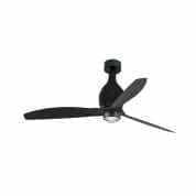 32030WP-10 Faro MINI ETERFAN LED Matt black ceiling fan with DC motor SMART люстра-вентилятор матовый черный