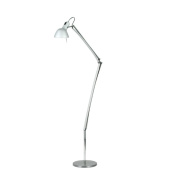 торшер для чтения с articulated-корпусом и куполообразным плафоном