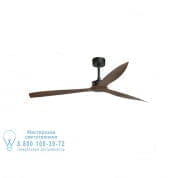 33430 JUST FAN Matt black/wood ceiling fan 178cm люстра с вентилятором Faro barcelona