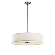 24" 3 Light Convertible Pendant Brushed Nickel подвесной светильник 42122NI Kichler