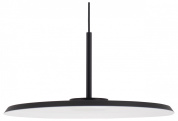 подвесной светильник с дисковым плафоном черный