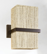 настенный светильник с прямоугольным матовым плафоном