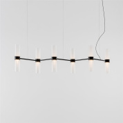 линейный подвесной светильник с модульной конструкцией