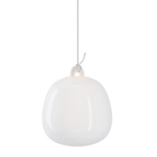 21811 1327 Lodes Oblò SP S LED дизайнерский подвесной светильник из стекла сатиновый белый