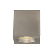 настенно-потолочный светильник для ванной никелевый