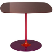 04040BO Kartell Thierry Журнальный столик 50x50 см, Бордо