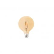 17434 светодиодная лампа GLOBE FILAMENT LED AMBER E27 5W 2200K DIMABLE Faro barcelona
