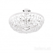 Kolarz Maria louise 3149.16K.5.KoT потолочный светильник хром ø40cm макс. высота 25cm 6 ламп e14