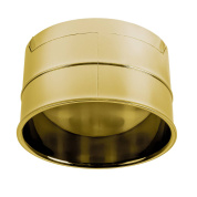 отражатель золотистого цвета для потолочного светильника