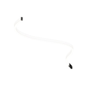 трековый светильник с гибким корпусом черного цвета