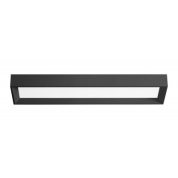 CA008DBBMDI Linea Light Tara AP PL LED M средний прямоугольный потолочный и настенный светильник матовый чёрный