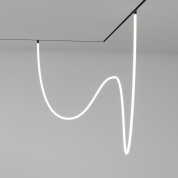 магнитный трековый гибкий линейный светильник с изогнутым световым шнуром