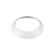 кольцевая декоративная рамка белого оттенка для потолочного светильника