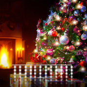 декоративная светодиодная гирлянда занавес для новогодней подсветки