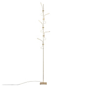 торшер с ветвящейся конструкцией и множественными световыми элементами