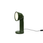 торшер с керамическим основанием зелёного цвета