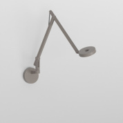 Rotaliana String W2 Mini DWT настенный светильник с регулируемым кронштейном чёрный; серый 1SRW2MW2W6ZL0