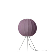 KW60 BU FME Knit-Wit Made By Hand Напольная лампа средняя Ø60 с бордовым тканевым плафоном