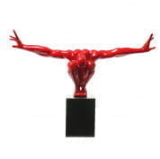 68235 Deco Object Athlet Красный 75см Kare Design