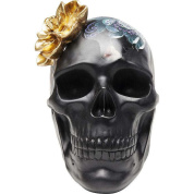 68029 Object Flower Skull 22cm Kare design декор