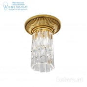 Kolarz MILORD CRYSTAL 0346.11.15 потолочный светильник французское золото ø16cm высота 20cm 1 лампа g9