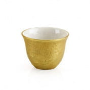 Marie-antoinette gold arabic coffee cup чашка, Villari