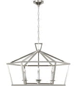 Darlana Visual Comfort подвесной светильник полированный никель CHC5290PN
